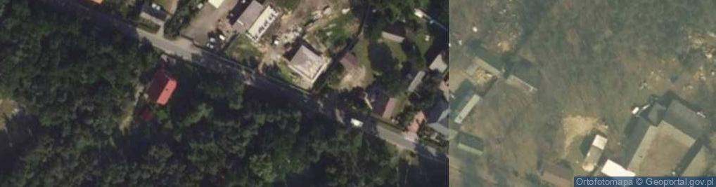Zdjęcie satelitarne Człopy ul.