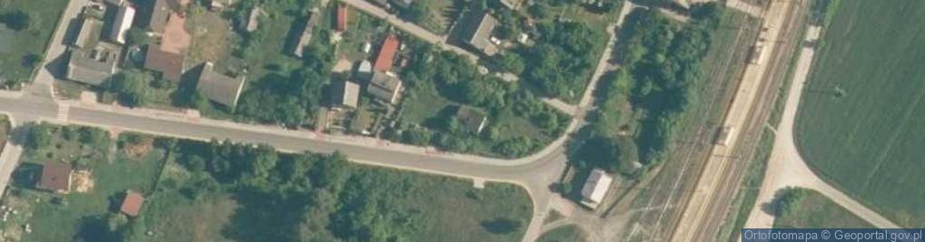 Zdjęcie satelitarne Czostków ul.