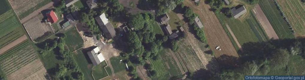 Zdjęcie satelitarne Czysta Dębina-Kolonia ul.
