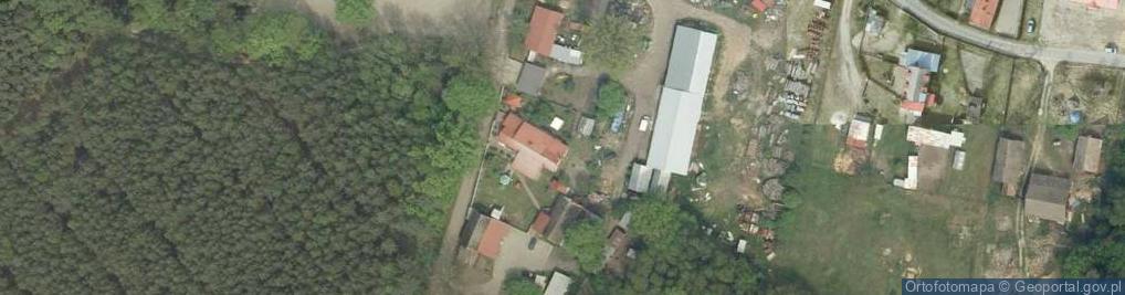 Zdjęcie satelitarne Czwórka ul.