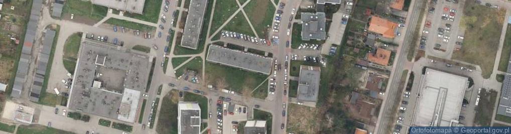 Zdjęcie satelitarne Czernego Jana, mjr. pil. ul.