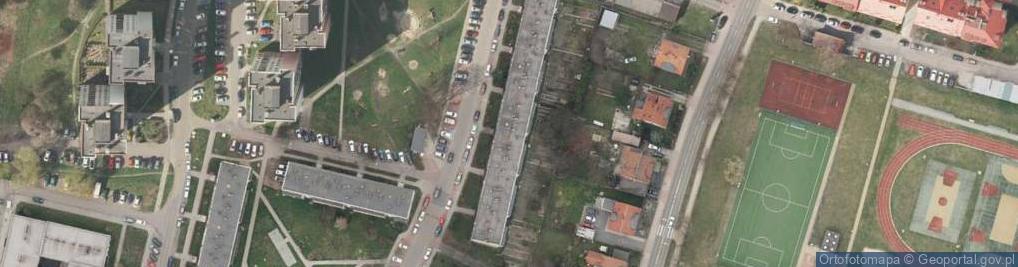 Zdjęcie satelitarne Czernego Jana, mjr. pil. ul.