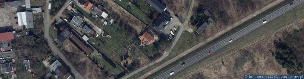 Zdjęcie satelitarne Czarna Droga ul.