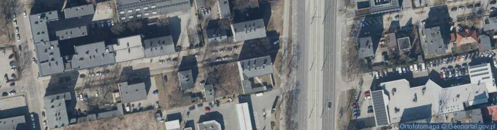 Zdjęcie satelitarne Częstochowska ul.
