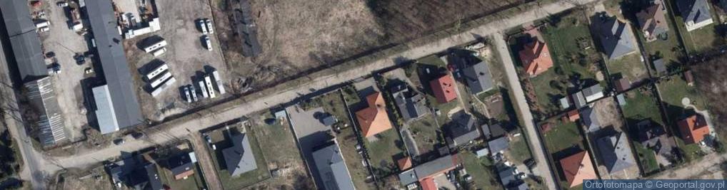 Zdjęcie satelitarne Czternastu Straconych ul.