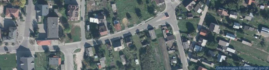 Zdjęcie satelitarne Czerwonego Krzyża ul.