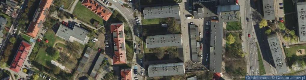 Zdjęcie satelitarne Cześnikowska ul.