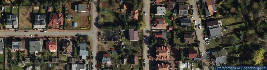 Zdjęcie satelitarne Człopska ul.