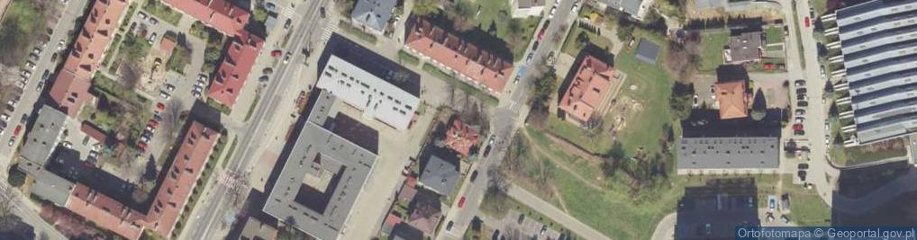 Zdjęcie satelitarne Czackiego Tadeusza ul.