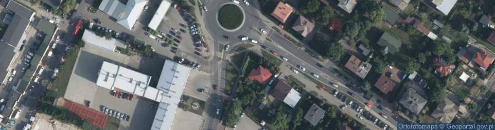 Zdjęcie satelitarne Czerwonego Krzyża ul.