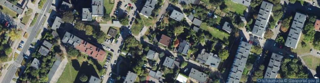 Zdjęcie satelitarne Czerwonego Krzyża ul.