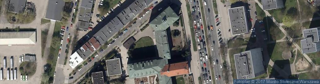 Zdjęcie satelitarne Czerniakowska ul.