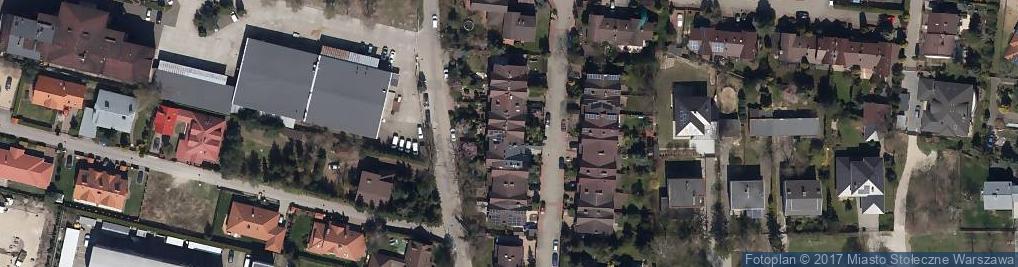 Zdjęcie satelitarne Czterech Wiatrów ul.