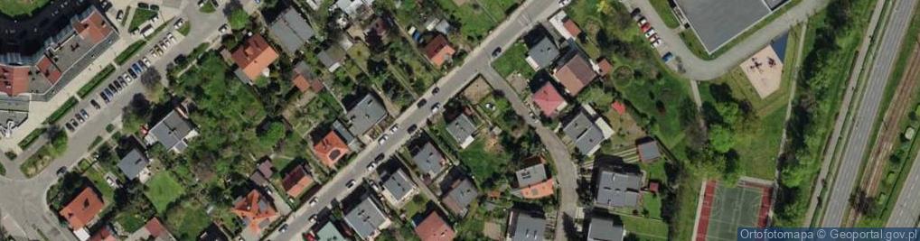 Zdjęcie satelitarne Czeska ul.