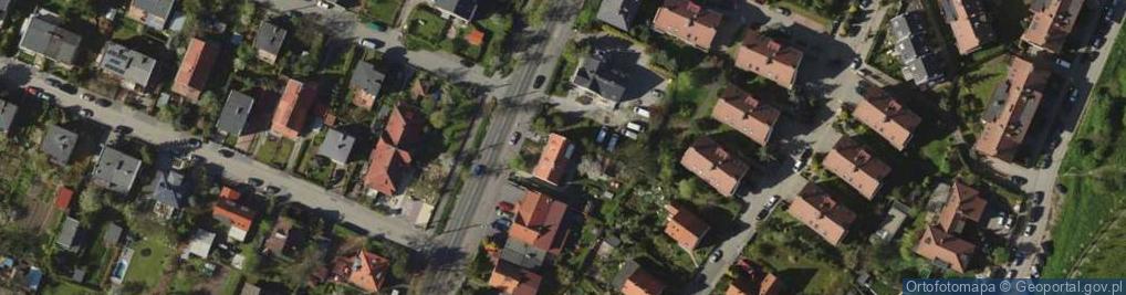 Zdjęcie satelitarne Czekoladowa ul.