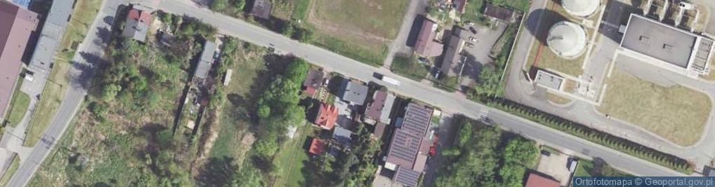 Zdjęcie satelitarne Dąbrowska ul.