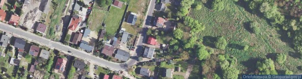 Zdjęcie satelitarne Dąbrowska ul.