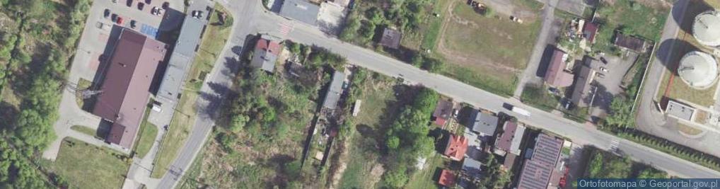 Zdjęcie satelitarne Dąbrowska ul.