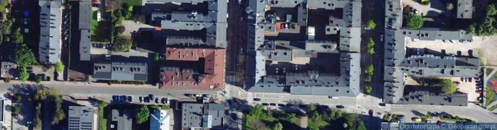 Zdjęcie satelitarne Dąbrowskiego Henryka, gen. ul.