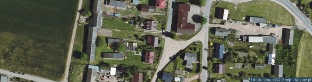 Zdjęcie satelitarne Dąbek ul.