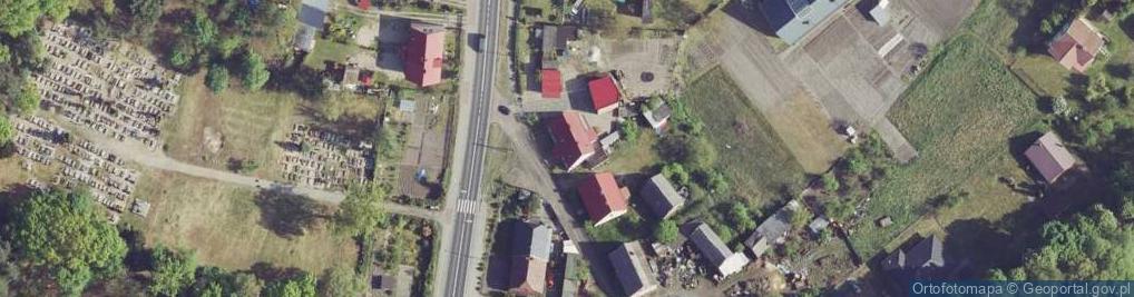 Zdjęcie satelitarne Dąbroszyn ul.