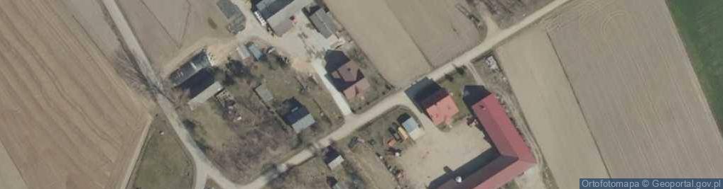 Zdjęcie satelitarne Dąbrowa-Bybytki ul.