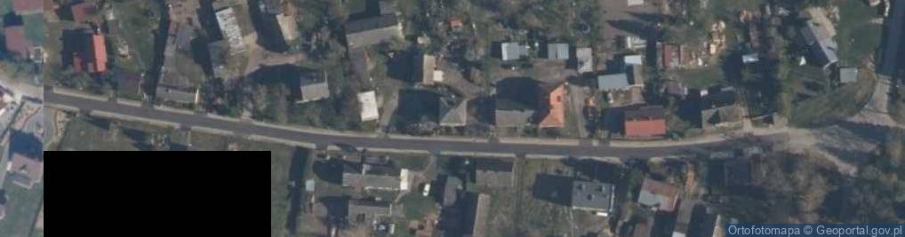 Zdjęcie satelitarne Dąbrowa Człuchowska ul.