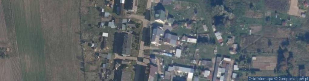 Zdjęcie satelitarne Dąbrowa Człuchowska ul.