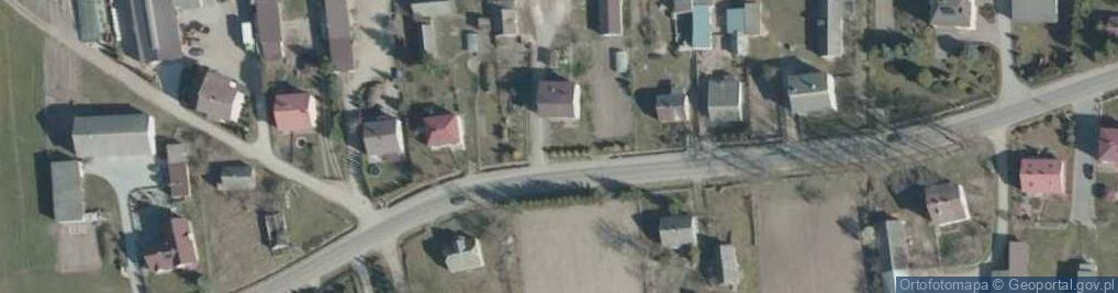 Zdjęcie satelitarne Dąbrowa-Dzięciel ul.
