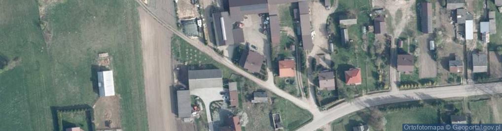 Zdjęcie satelitarne Dąbrowa-Dzięciel ul.