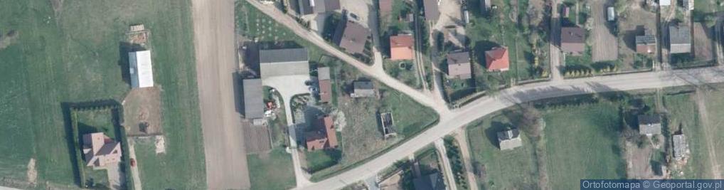 Zdjęcie satelitarne Dąbrowa-Dzięciel ul.