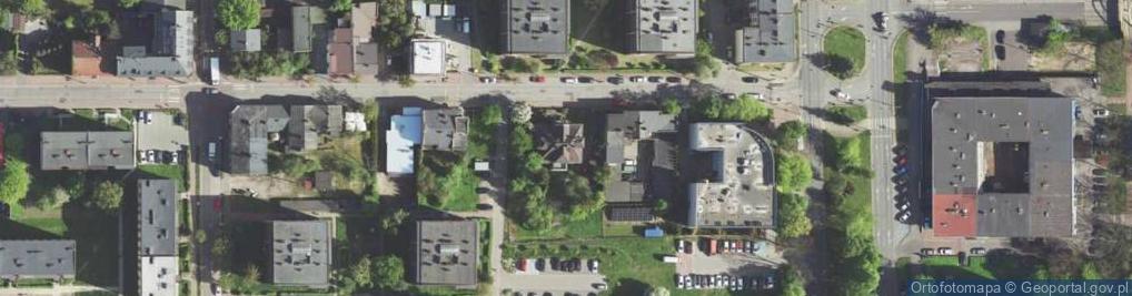 Zdjęcie satelitarne Dąbrowskiego ul.