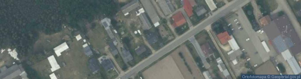 Zdjęcie satelitarne Dąbrowa Jastrzębska ul.