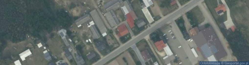 Zdjęcie satelitarne Dąbrowa Jastrzębska ul.