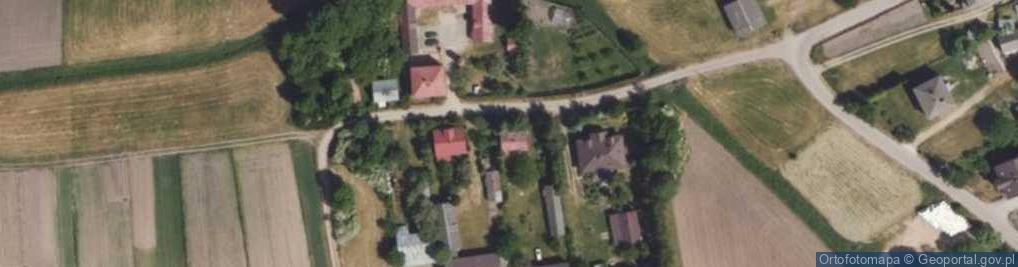 Zdjęcie satelitarne Dąbrowa-Kaski ul.