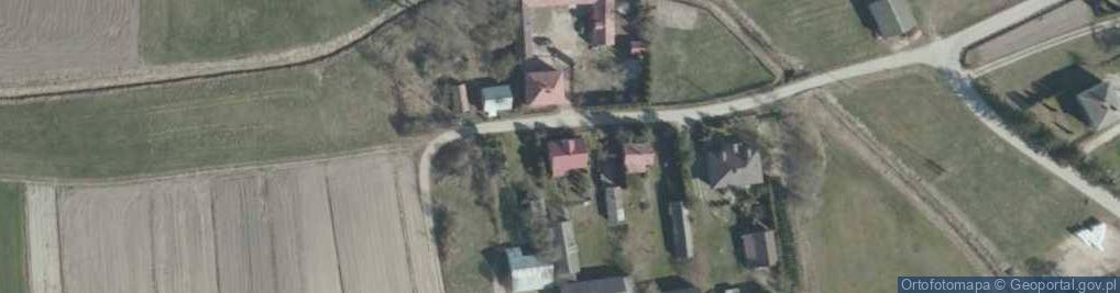 Zdjęcie satelitarne Dąbrowa-Kaski ul.