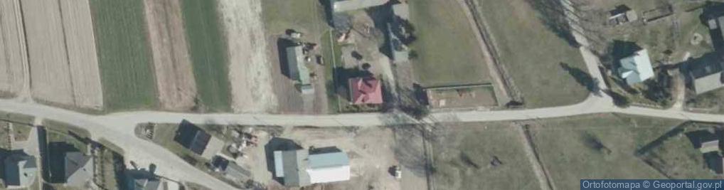 Zdjęcie satelitarne Dąbrowa-Kaski ul.