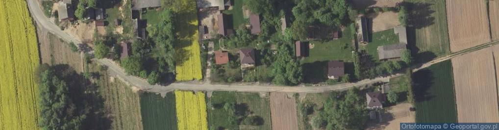 Zdjęcie satelitarne Dąbrowa-Kolonia ul.