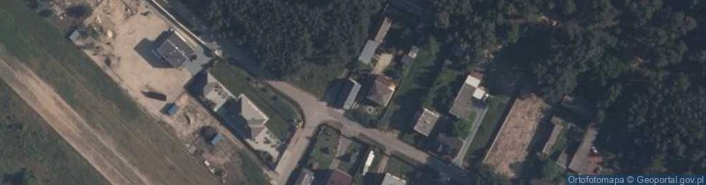Zdjęcie satelitarne Dąbrowa Kozłowska ul.