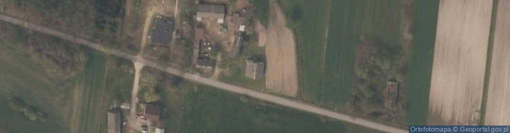 Zdjęcie satelitarne Dąbrowa Miętka ul.