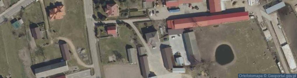 Zdjęcie satelitarne Dąbrowa-Moczydły ul.