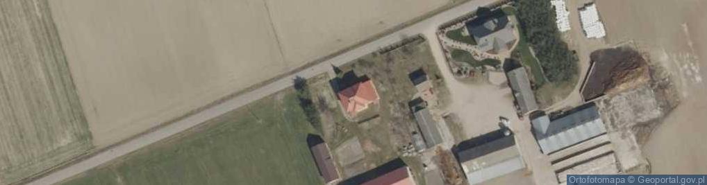 Zdjęcie satelitarne Dąbrowa-Moczydły ul.