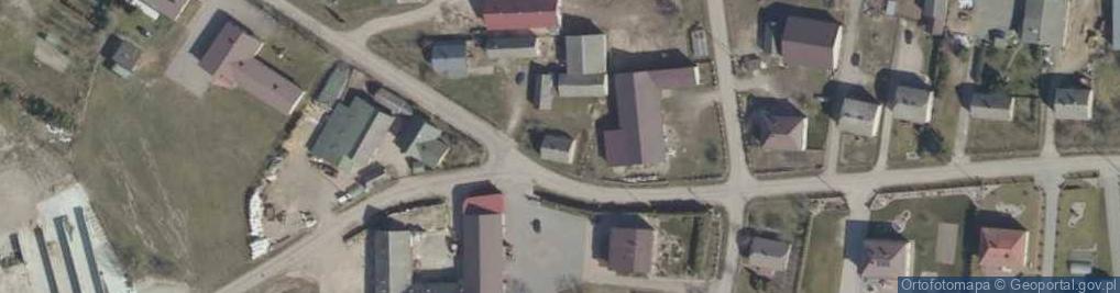Zdjęcie satelitarne Dąbrowa-Nowa Wieś ul.