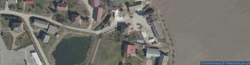 Zdjęcie satelitarne Dąbrowa-Nowa Wieś ul.