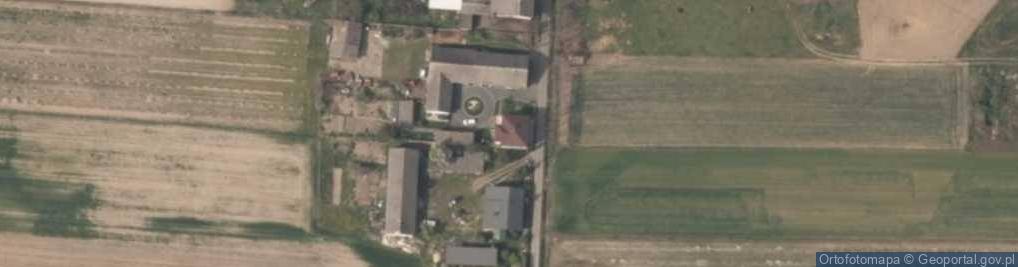 Zdjęcie satelitarne Dąbrowa Rusiecka ul.