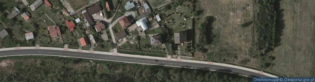 Zdjęcie satelitarne Dąbrowa Rzeczycka ul.