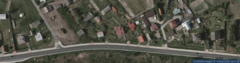 Zdjęcie satelitarne Dąbrowa Rzeczycka ul.