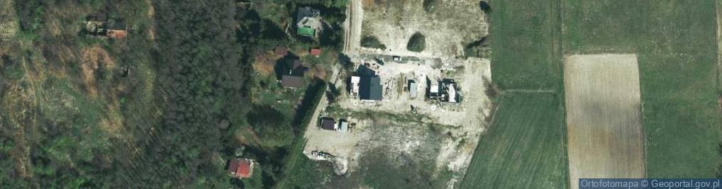 Zdjęcie satelitarne Dąbrowa Szlachecka ul.