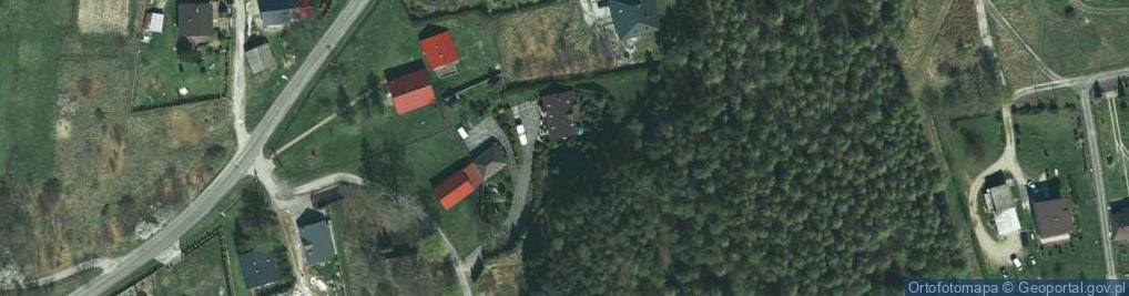 Zdjęcie satelitarne Dąbrowa Szlachecka ul.