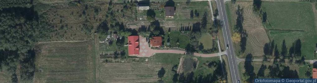 Zdjęcie satelitarne Dąbrowa Tomaszowska ul.